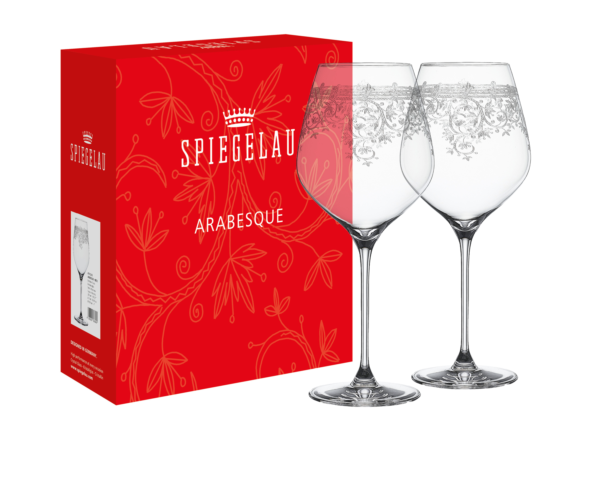 SPIEGELAU Arabesque Burgunderglas