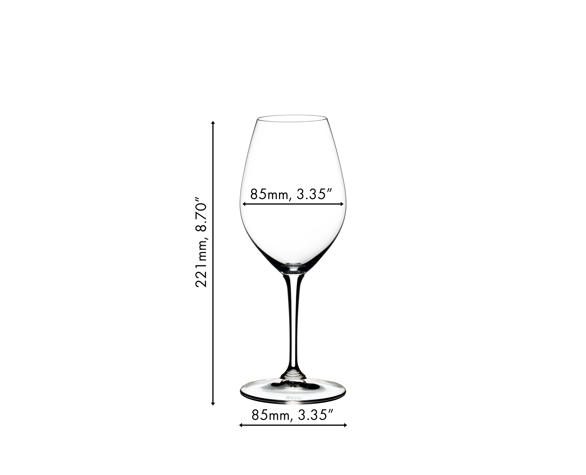 RIEDEL Wine Friendly Restaurant White Wine / Champagne Wine Glass - RIEDEL 003