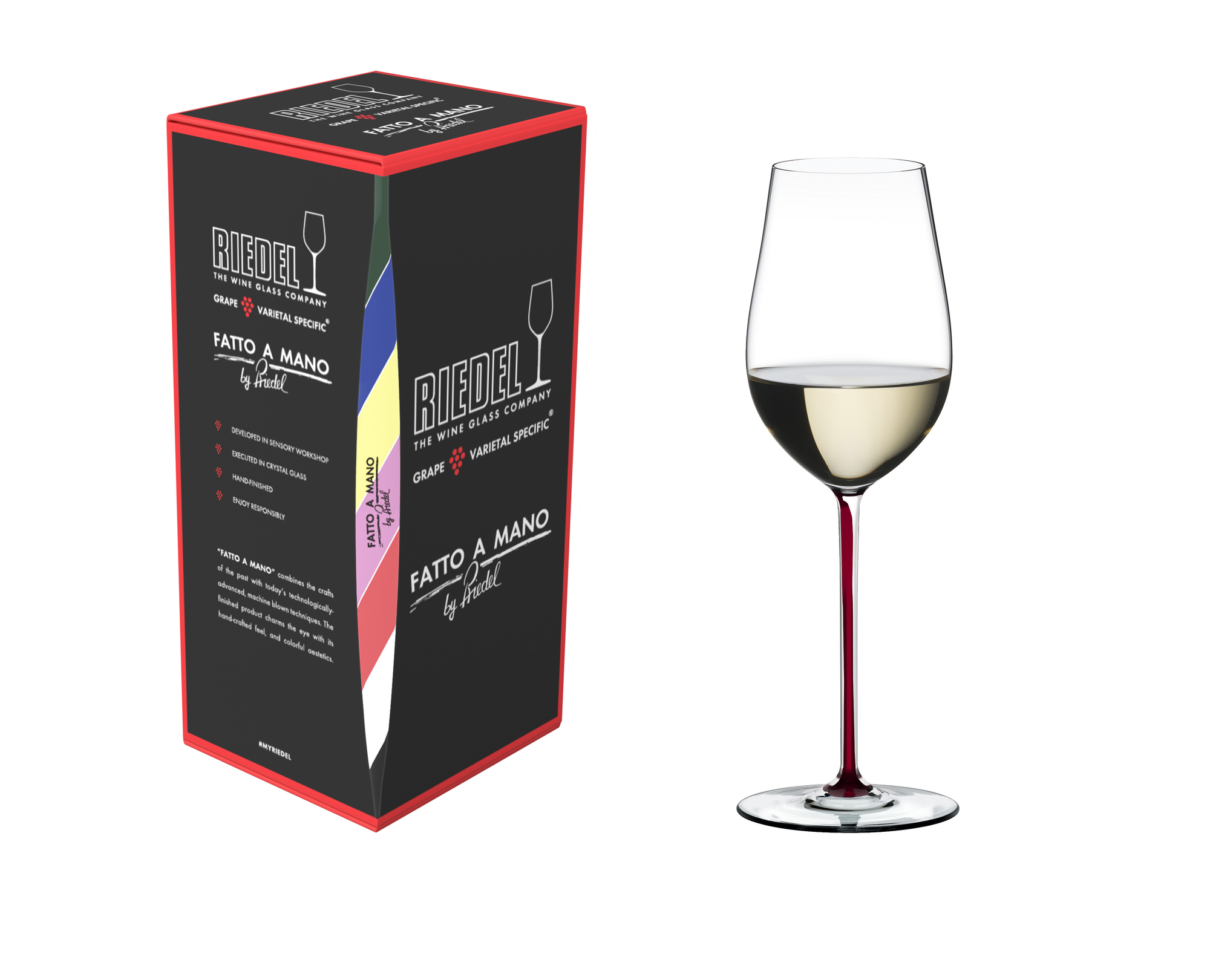 RIEDEL FATTO A MANO BY RIEDEL Riesling / Zinfandel - Rouge Dragon