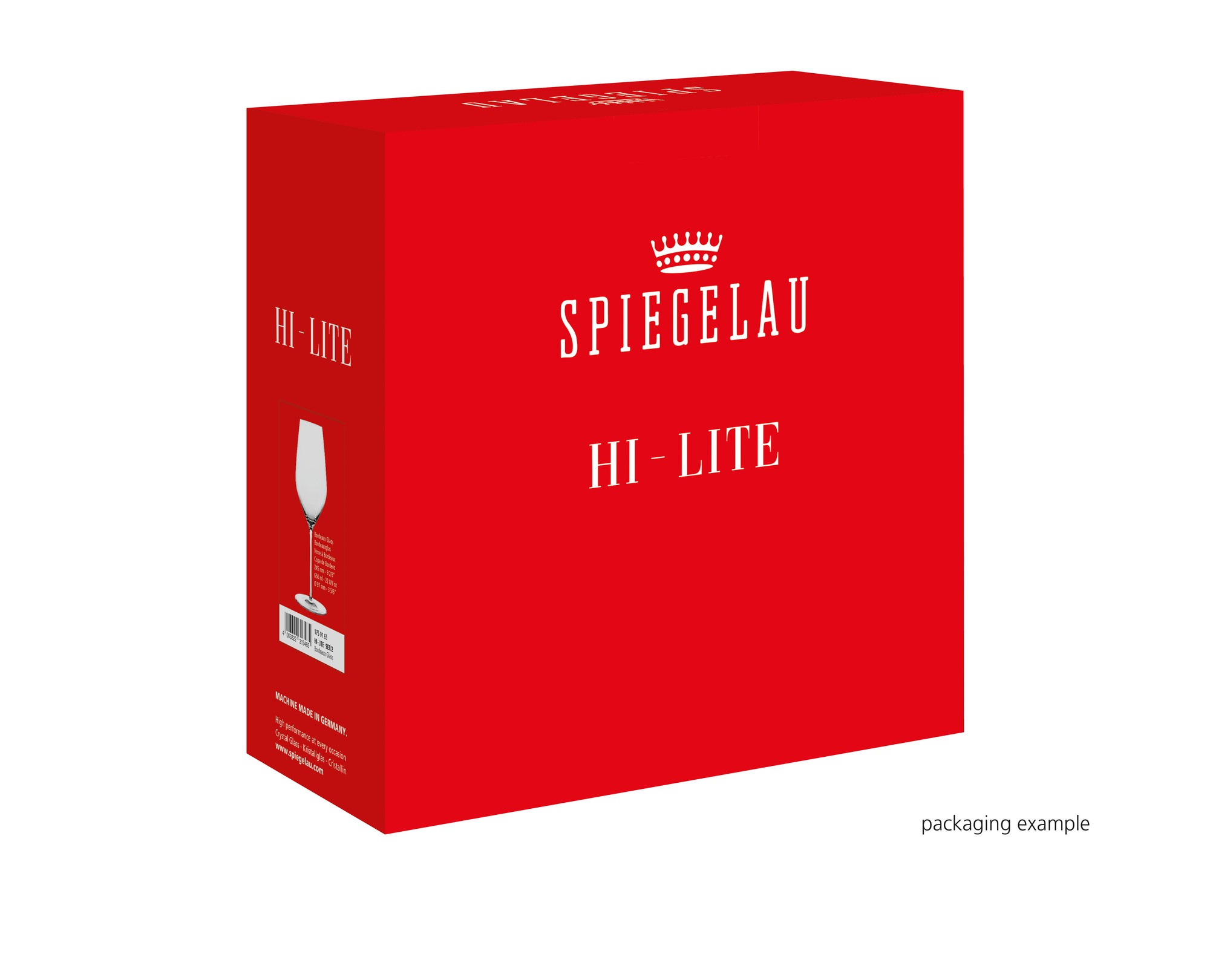 SPIEGELAU Hi-Lite Bordeaux Glass