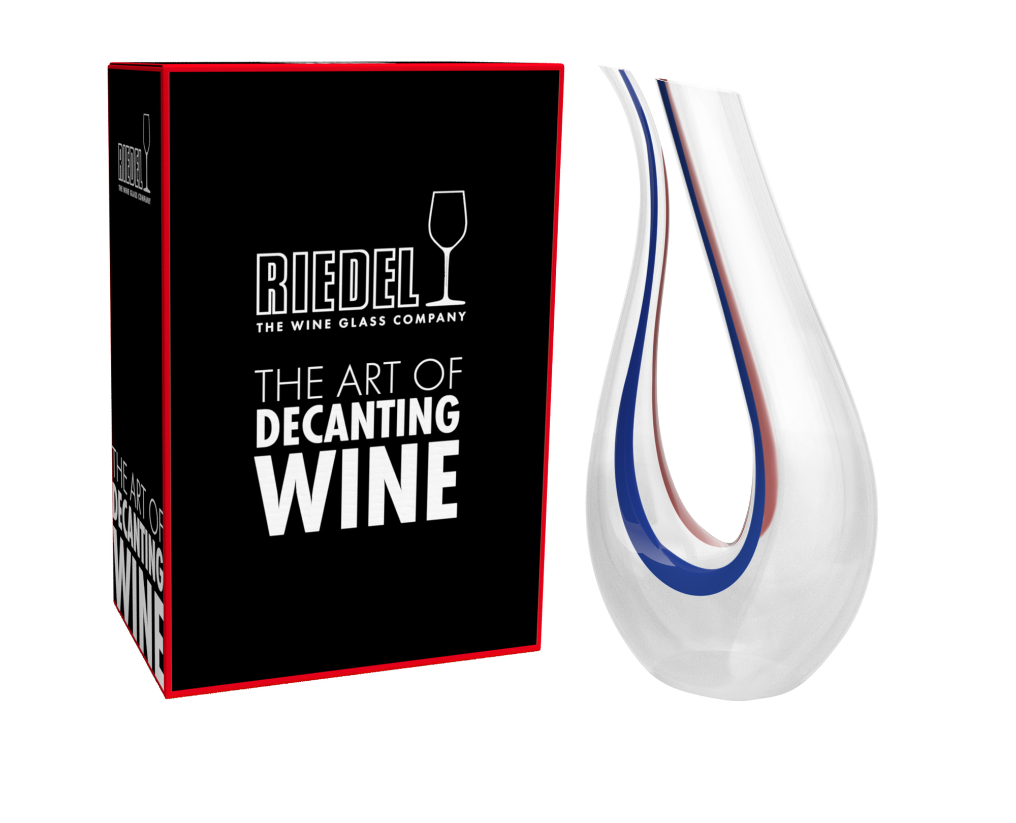 RIEDEL Amadeo Magnum Decanter  - Blue / White / Red