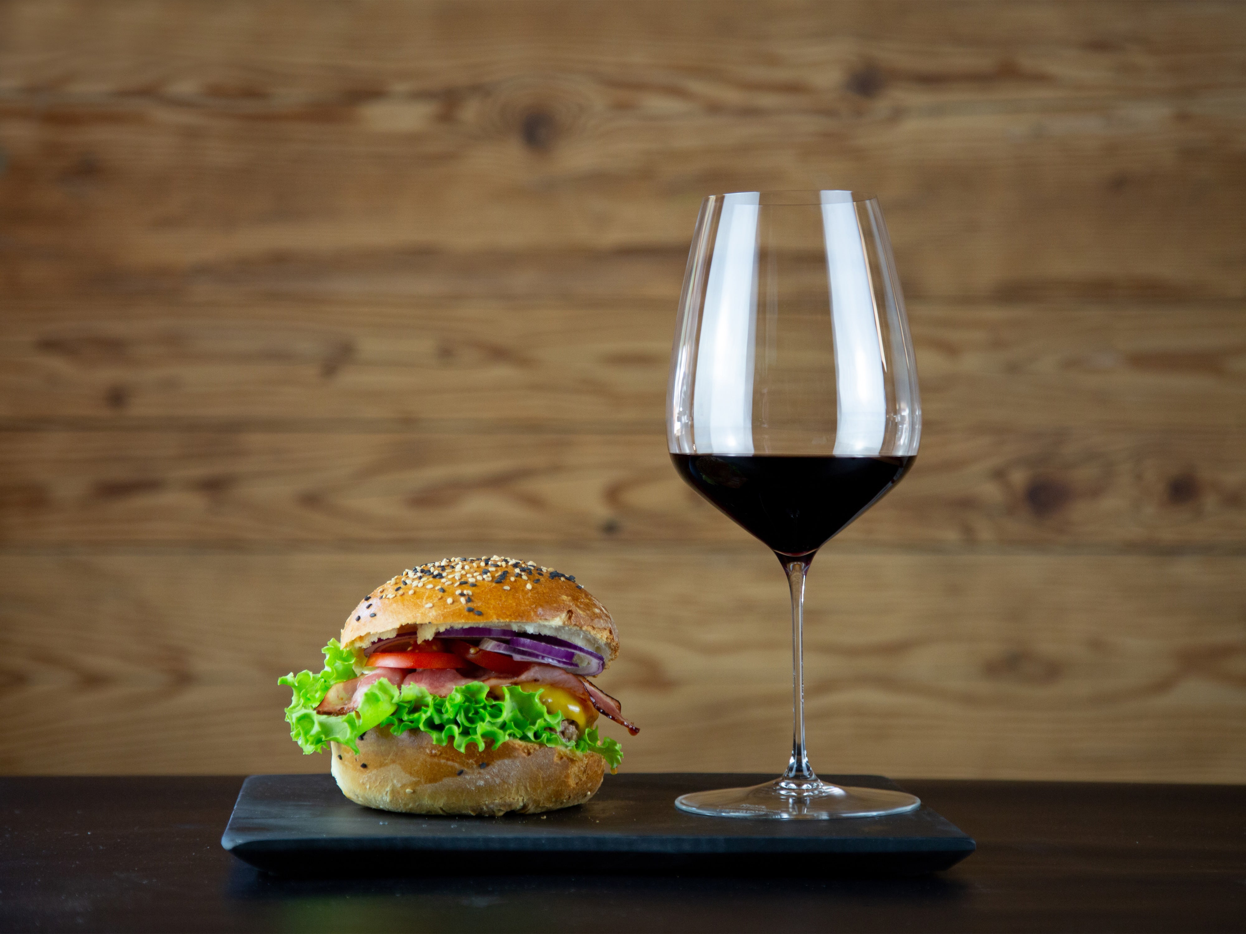 The Perfect Pair Cabernet and Beef Burgers