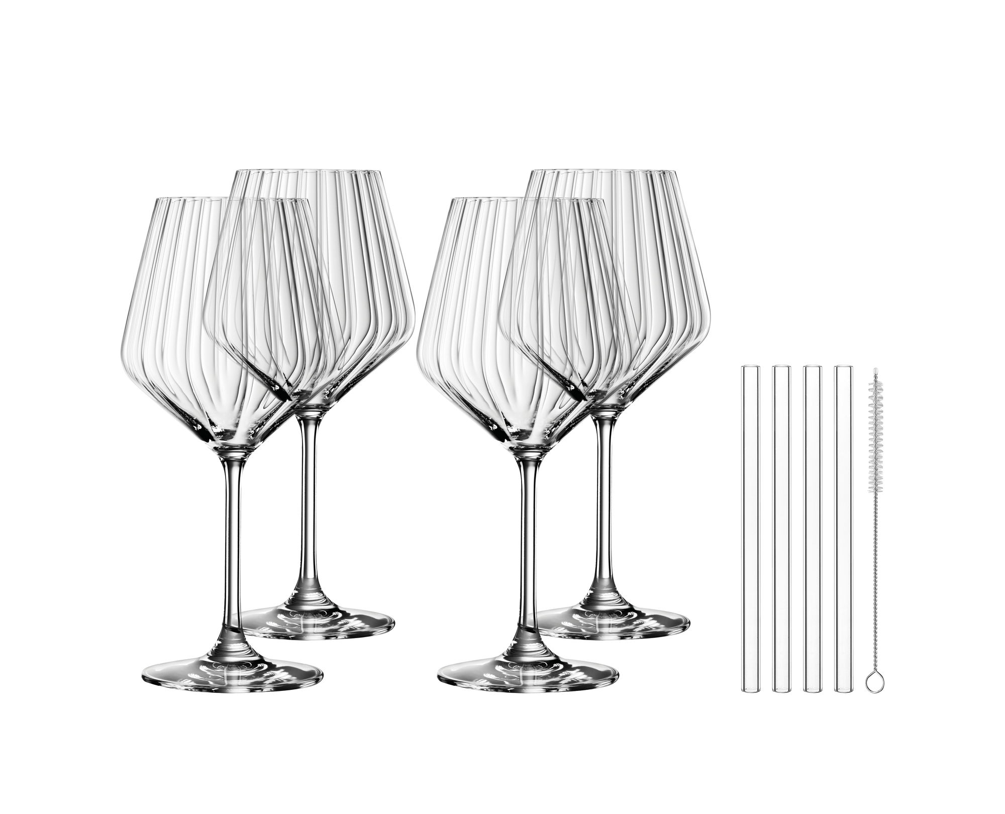 SPIEGELAU Feels Good Verres Gin Tonic avec Pailles
