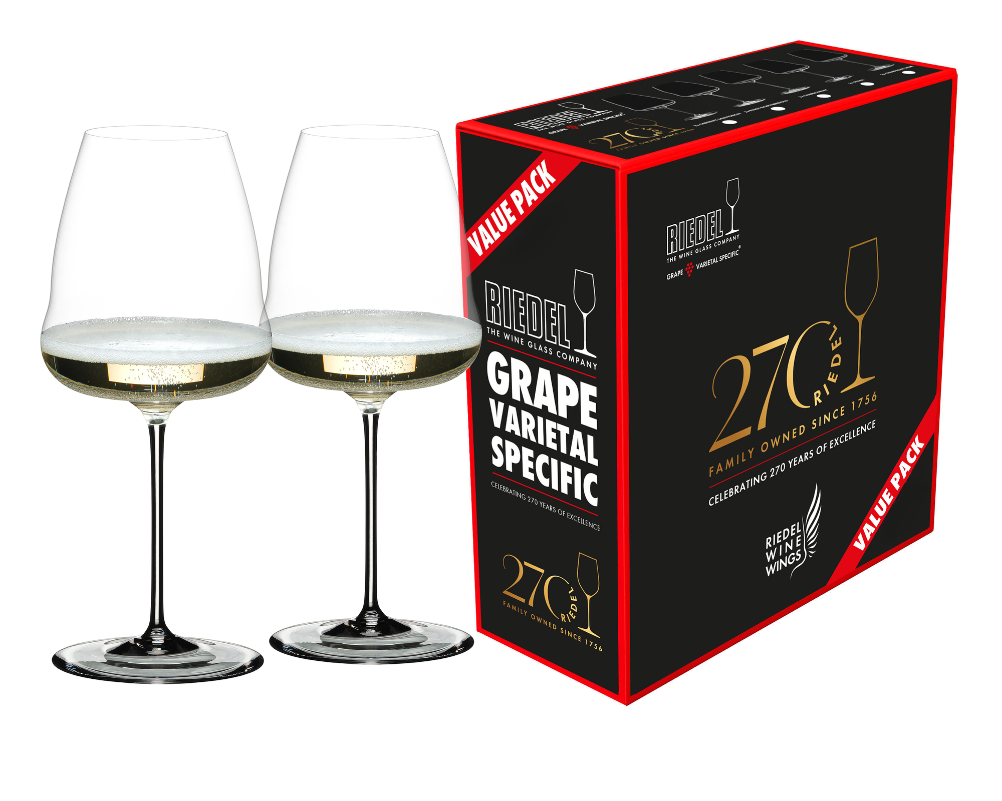 RIEDEL Winewings Champagner Weinglas