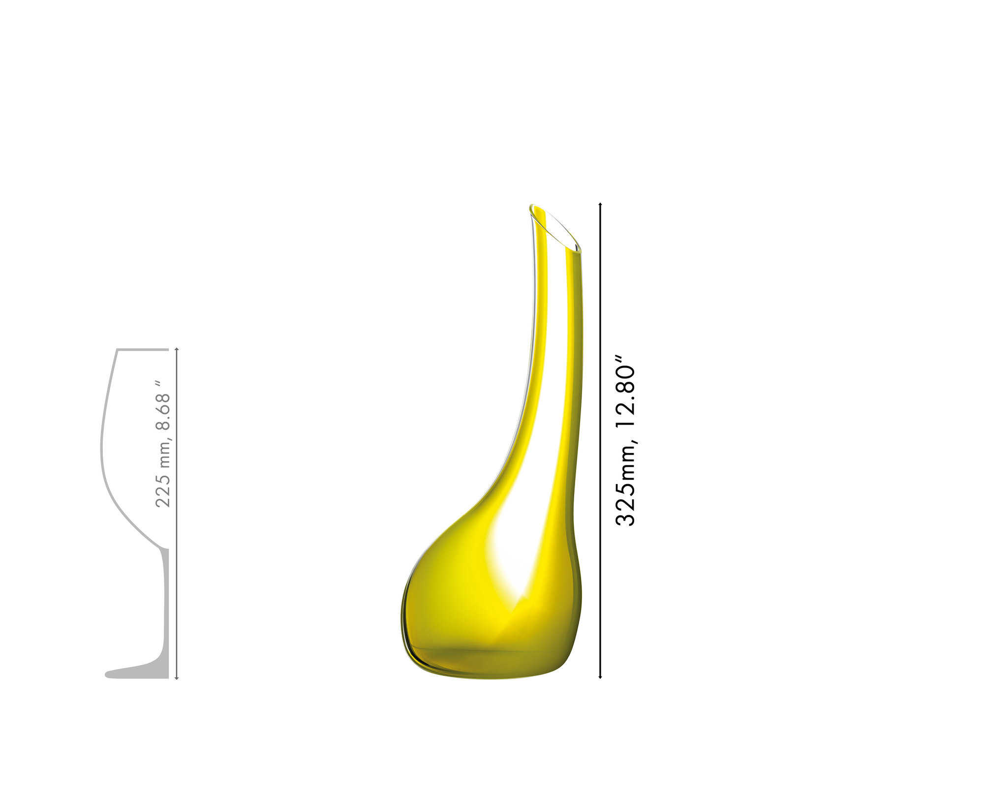 RIEDEL Cornetto Confetti Décanteur R.Q. - Jaune