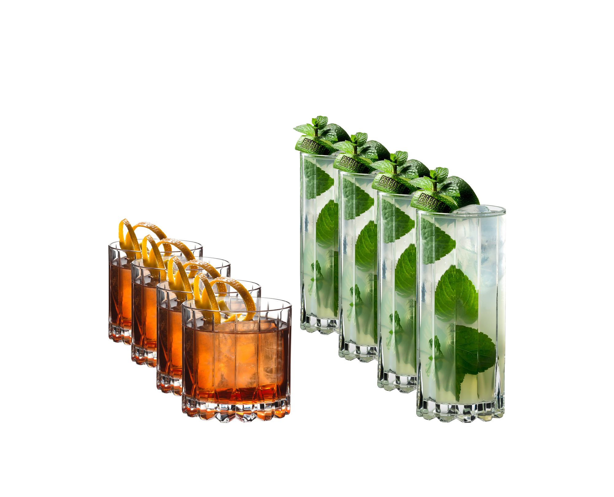RIEDEL Drink Specific Glassware Rocks & Highball Set
