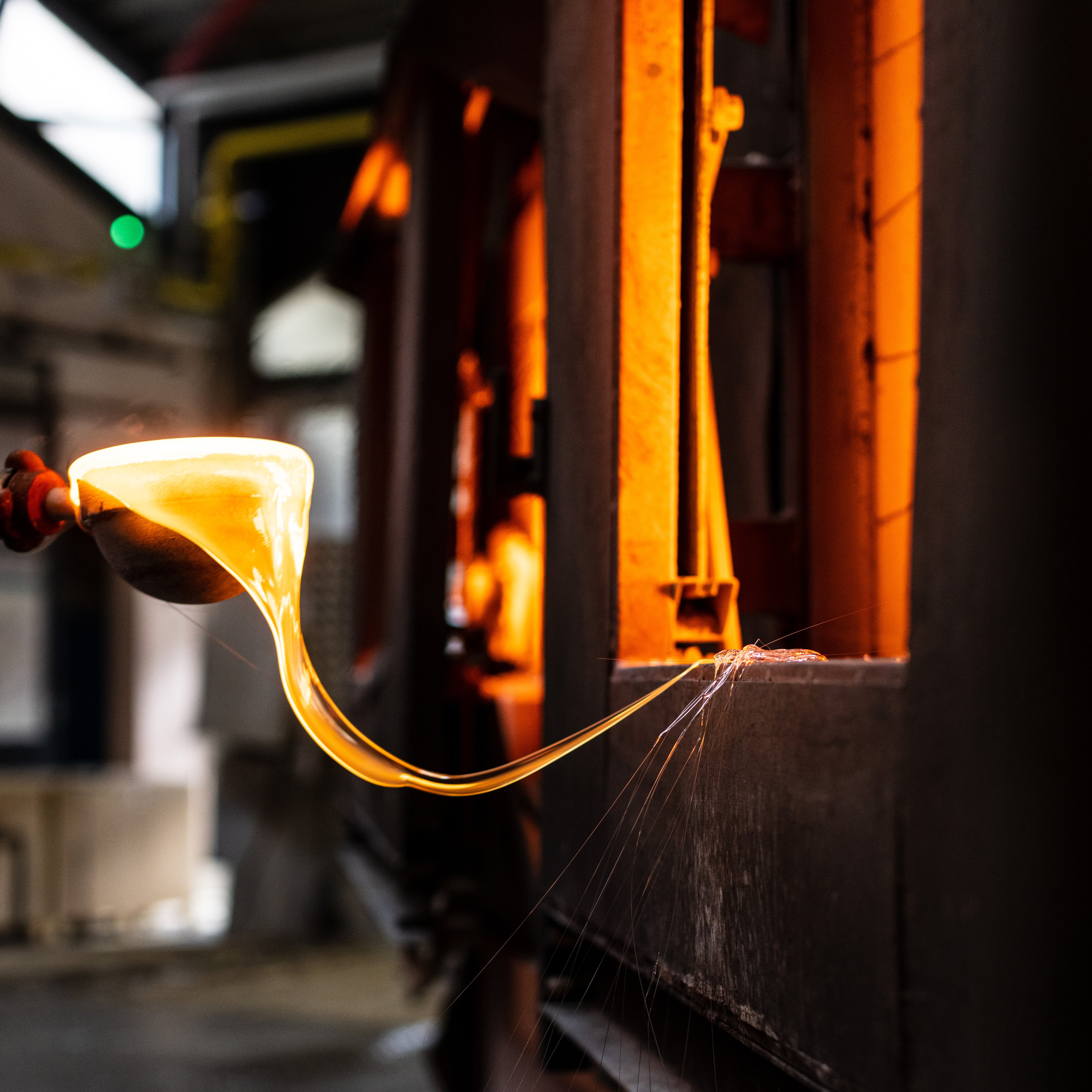 Glassmaking at the RIEDEL factory in Kufstein